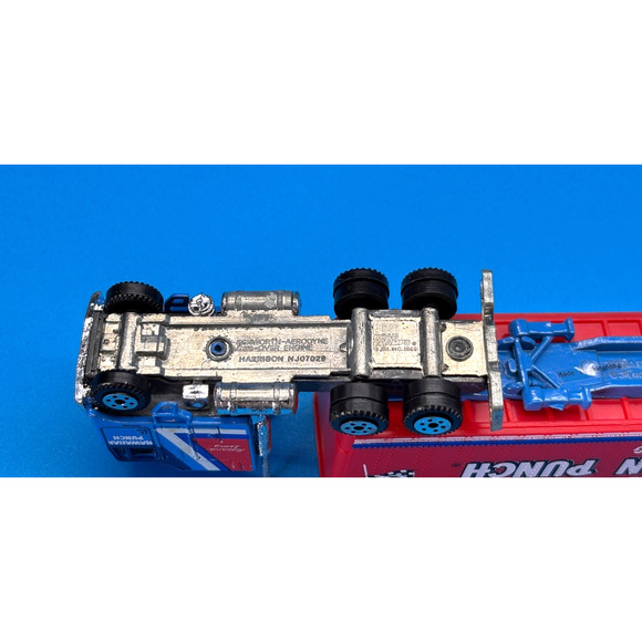 Vintage Road Champs HO 1/87 Die cast HAWAIIAN Punch Racing Semi Truck Trailer - Picture 10 of 14